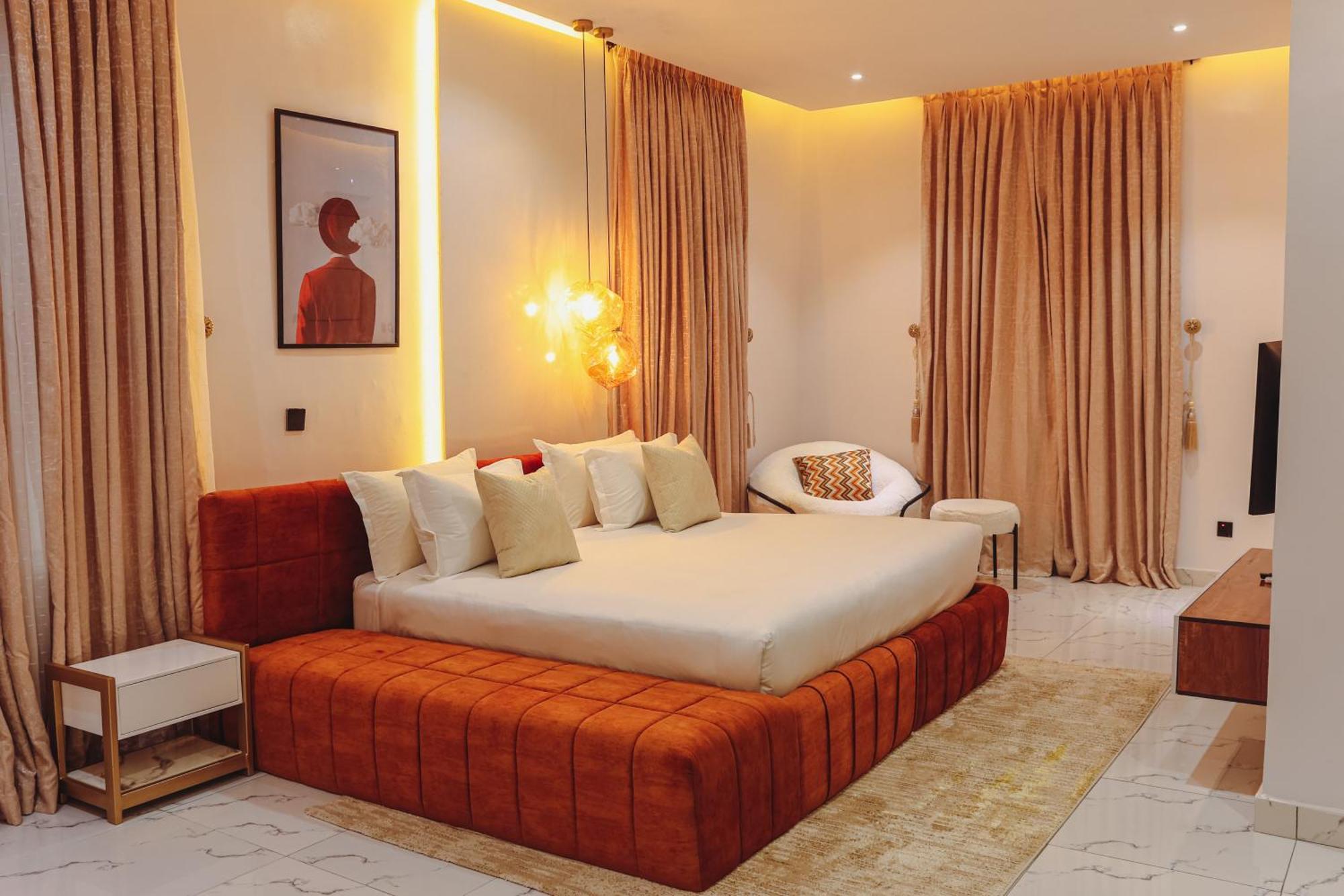 George Residence Ikoyi Lagos Szoba fotó