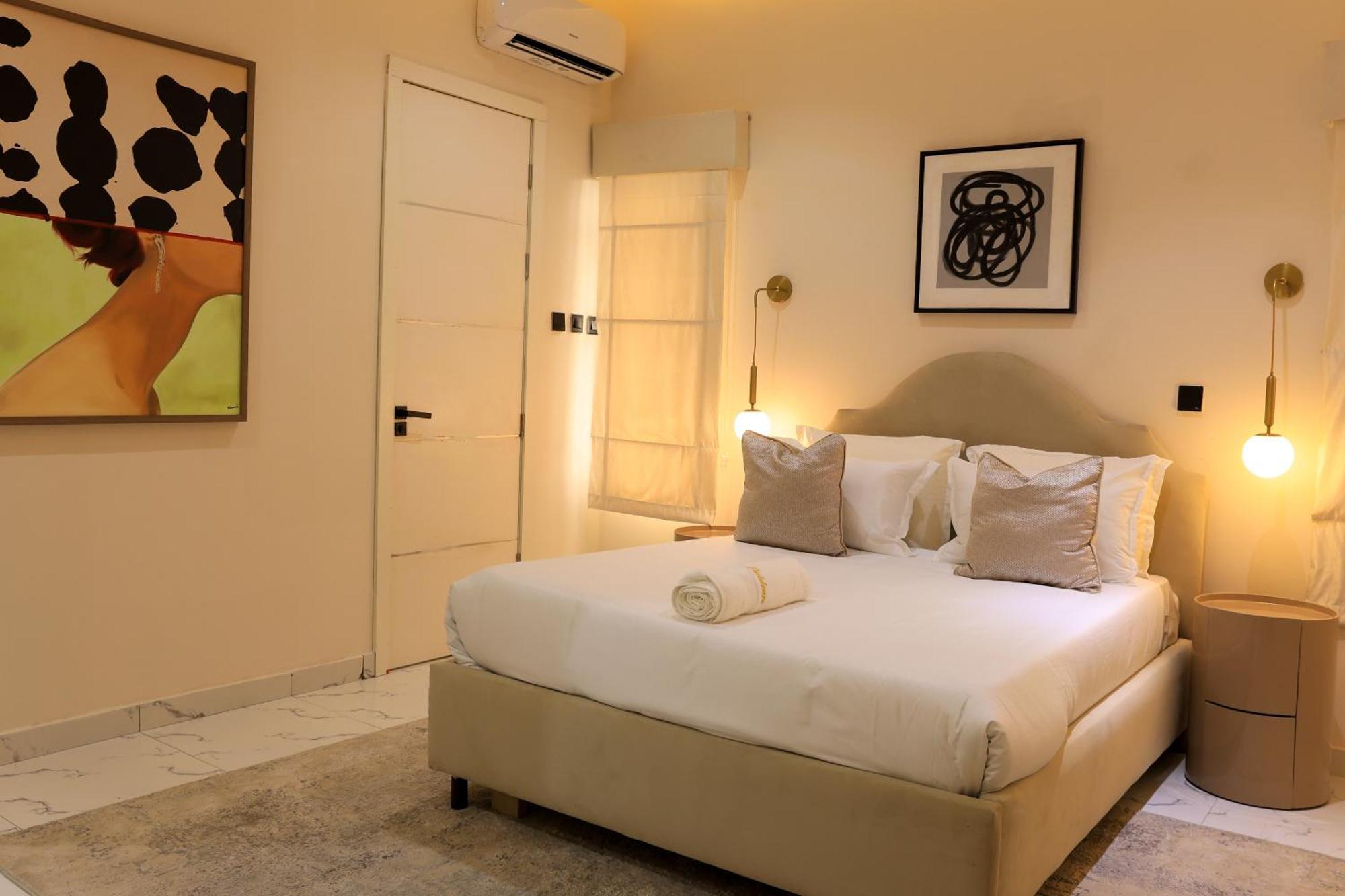 George Residence Ikoyi Lagos Szoba fotó