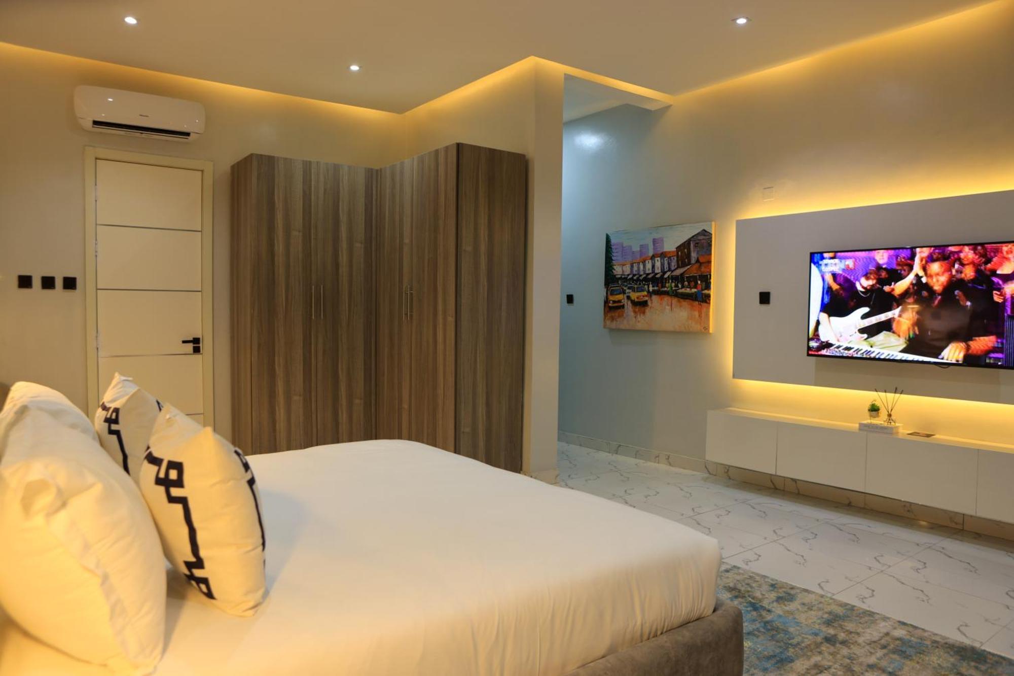George Residence Ikoyi Lagos Szoba fotó