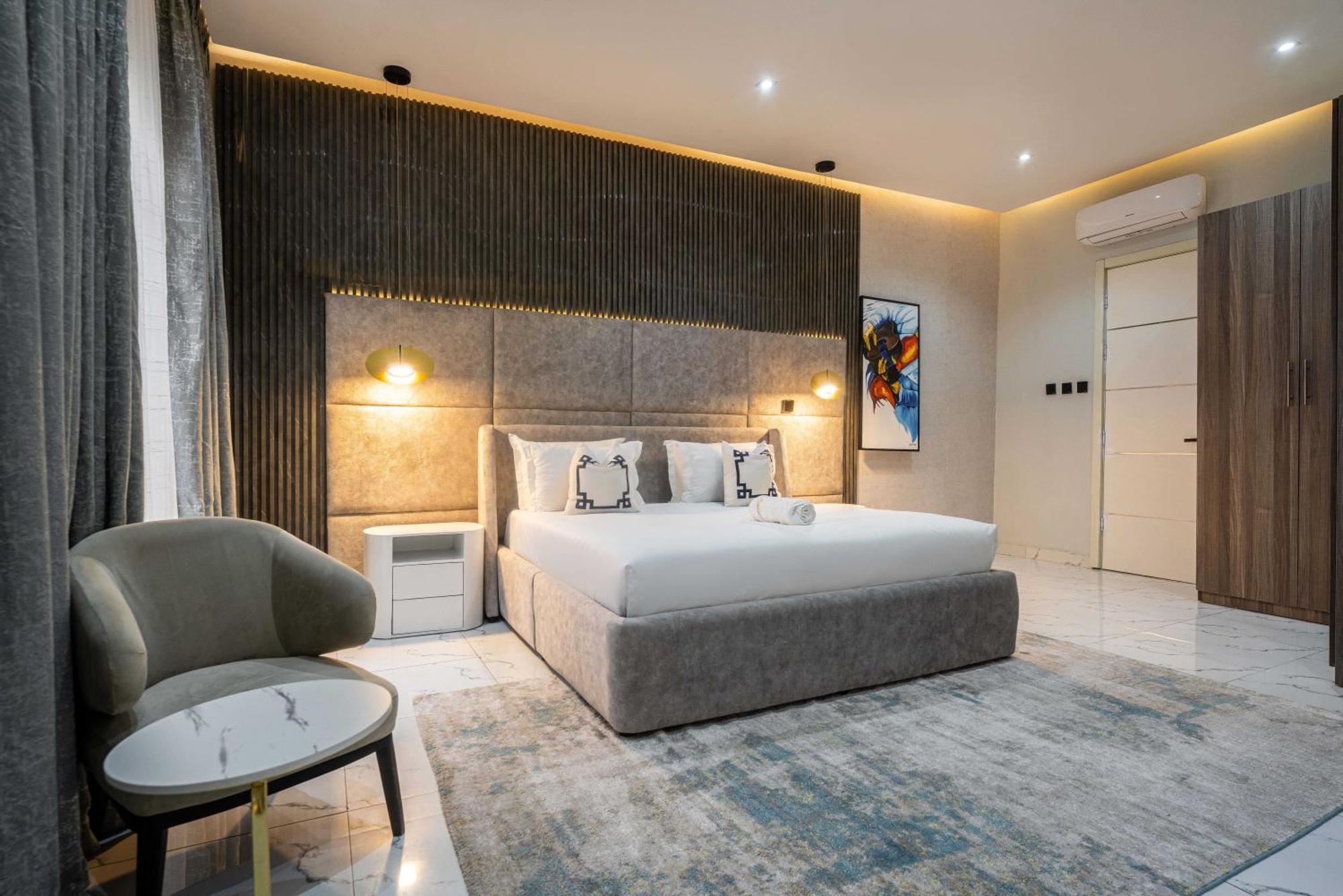 George Residence Ikoyi Lagos Szoba fotó